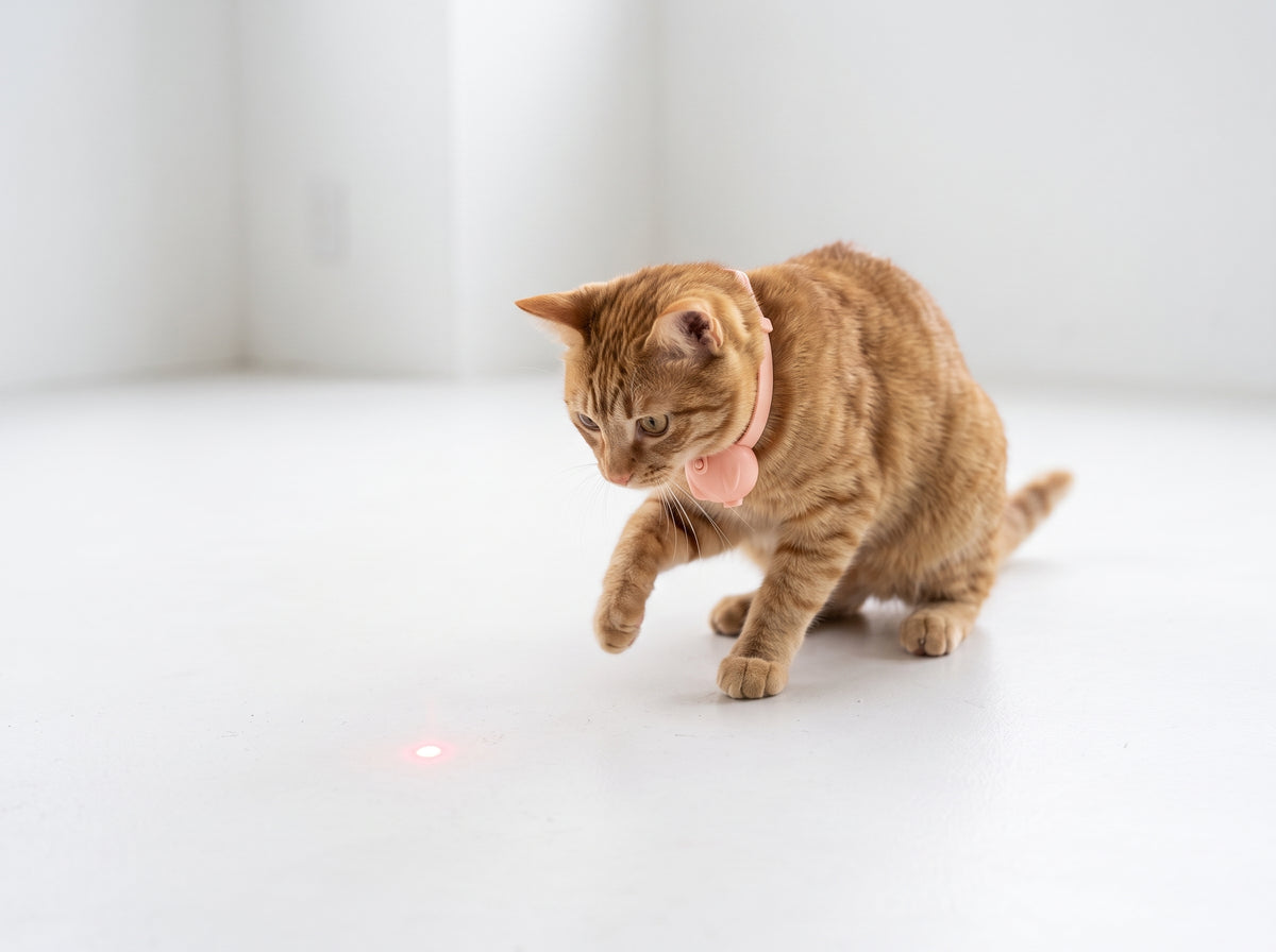 Pet Laser Cat Teasing Collar (One Piece)