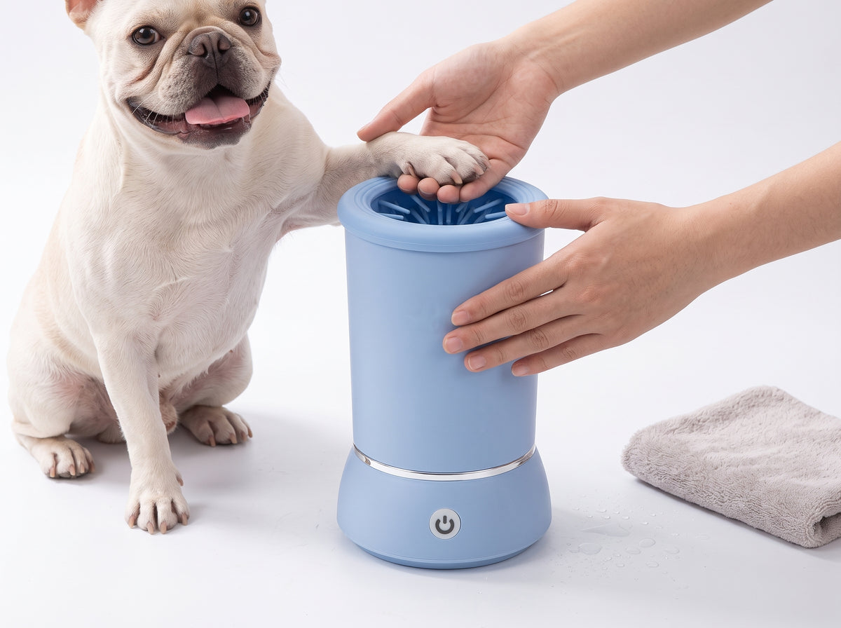 Automatic Pet Paw Cleaner for Dogs and Cats